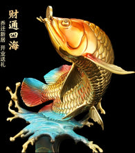 Load image into Gallery viewer, Copy of Chinese Feng Shui Good Fortune Wealth Cabbage Statue Home/Office Decor Sculpture Craft Living Room TV Cabinet Fortune Ornament Housewarming Gift