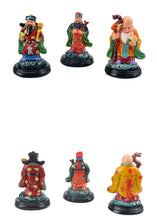 Load image into Gallery viewer, Chinese Feng Shui Good Fortune Wealth Blessing Fu Lu Shou 3 Gods Fortune Craft Statue Home/Office Decor Sculpture Craft Living Room TV Cabinet Fortune Ornament Housewarming Gift