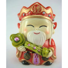 Load image into Gallery viewer, Chinese Feng Shui Good Fortune Wealth Blessing Fu Lu Shou 3 Gods Fortune Craft Statue Home/Office Decor Sculpture Craft Living Room TV Cabinet Fortune Ornament Housewarming Gift
