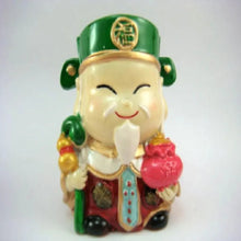 Load image into Gallery viewer, Chinese Feng Shui Good Fortune Wealth Blessing Fu Lu Shou 3 Gods Fortune Craft Statue Home/Office Decor Sculpture Craft Living Room TV Cabinet Fortune Ornament Housewarming Gift