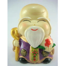 Load image into Gallery viewer, Chinese Feng Shui Good Fortune Wealth Blessing Fu Lu Shou 3 Gods Fortune Craft Statue Home/Office Decor Sculpture Craft Living Room TV Cabinet Fortune Ornament Housewarming Gift