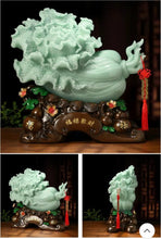 Load image into Gallery viewer, Chinese Feng Shui Good Fortune Wealth Cabbage Statue Home/Office Decor Sculpture Craft Living Room TV Cabinet Fortune Ornament Housewarming Gift