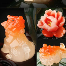 Load image into Gallery viewer, Chinese Feng Shui Good Fortune Wealth Gold Dragon/Pixui/Lion/Brave Troop Courd Statue Home/Office Decor Sculpture Craft Living Room TV Cabinet Fortune Ornament Housewarming Gift