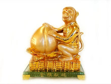 Load image into Gallery viewer, Chinese Feng Shui Good Fortune Wealth Gold  Lucky Monkey Statue Home/Office Decor Sculpture Craft Living Room TV Cabinet Fortune Ornament Housewarming Gift