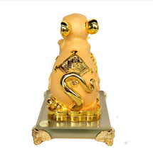 Load image into Gallery viewer, Chinese Feng Shui Good Fortune Wealth Gold  Lucky Rabbit Statue Home/Office Decor Sculpture Craft Living Room TV Cabinet Fortune Ornament Housewarming Gift
