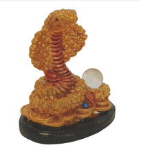 Load image into Gallery viewer, Chinese Feng Shui Good Fortune Wealth Lucky Gold Snake Statue Home/Office Decor Sculpture Craft Living Room TV Cabinet Fortune Ornament Housewarming Gift