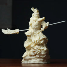 Load image into Gallery viewer, Chinese Feng Shui Good Fortune Wealth Blessing Guanyin/GuanGong Statue Home/Office Decor Sculpture Craft Living Room TV Cabinet Fortune Ornament Housewarming Gift