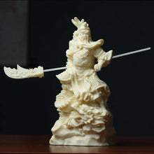 Load image into Gallery viewer, Chinese Feng Shui Good Fortune Wealth Blessing Guanyin/GuanGong Statue Home/Office Decor Sculpture Craft Living Room TV Cabinet Fortune Ornament Housewarming Gift