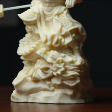 Load image into Gallery viewer, Chinese Feng Shui Good Fortune Wealth Blessing Guanyin/GuanGong Statue Home/Office Decor Sculpture Craft Living Room TV Cabinet Fortune Ornament Housewarming Gift