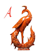 Load image into Gallery viewer, Chinese Feng Shui Good Fortune Wealth Lucky Beauty Phoenix Statue Home/Office Decor Sculpture Craft Living Room TV Cabinet Fortune Ornament Housewarming Gift