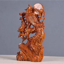 Load image into Gallery viewer, Chinese Feng Shui Good Fortune Wealth Lucky Beauty Phoenix Statue Home/Office Decor Sculpture Craft Living Room TV Cabinet Fortune Ornament Housewarming Gift