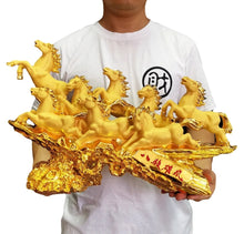 Load image into Gallery viewer, Chinese Feng Shui Good Fortune Wealth Success Green Jade Elephant Statue Home/Office Decor Sculpture Craft Living Room TV Cabinet Fortune Ornament Housewarming Gift