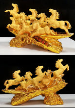 Load image into Gallery viewer, Chinese Feng Shui Good Fortune Wealth Success Green Jade Elephant Statue Home/Office Decor Sculpture Craft Living Room TV Cabinet Fortune Ornament Housewarming Gift