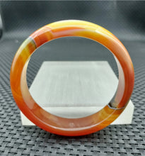 Load image into Gallery viewer, 10% OFF- 60/61/62mm Certified Natural Yellow Gold Red Emerald A*Jade Handcarved Original Lucky Bracelet Bangle 961