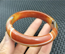 Load image into Gallery viewer, 10% OFF- 60/61/62mm Certified Natural Yellow Gold Red Emerald A*Jade Handcarved Original Lucky Bracelet Bangle 961