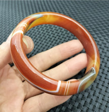 Load image into Gallery viewer, 10% OFF- 60/61/62mm Certified Natural Yellow Gold Red Emerald A*Jade Handcarved Original Lucky Bracelet Bangle 961