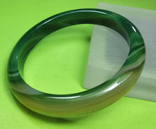 Load image into Gallery viewer, 10% OFF- 62/63/64mm Certified Natural Lavender Emerald A*Jade Handcarved Original Lucky Bracelet Bangle