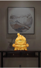 Load image into Gallery viewer, Chinese Feng Shui Good Fortune Wealth Gold Money 3 Tigers Statue Home/Office Decor Sculpture Craft Living Room TV Cabinet Fortune Ornament Housewarming Gift
