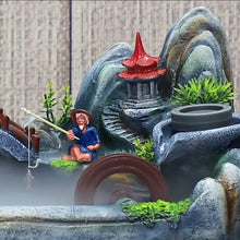 Load image into Gallery viewer, 26"/66cm Chinese Feng Shui Lucky Wealth Rockery Waterfall Fountain Statue Home/Office Decor Sculpture Craft Living Room TV Cabinet Fortune Ornament Housewarming Gift