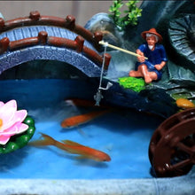 Load image into Gallery viewer, 26"/66cm Chinese Feng Shui Lucky Wealth Rockery Waterfall Fountain Statue Home/Office Decor Sculpture Craft Living Room TV Cabinet Fortune Ornament Housewarming Gift