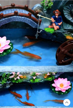 Load image into Gallery viewer, 26"/66cm Chinese Feng Shui Lucky Wealth Rockery Waterfall Fountain Statue Home/Office Decor Sculpture Craft Living Room TV Cabinet Fortune Ornament Housewarming Gift
