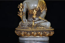 Load image into Gallery viewer, Chinese Feng Shui Good Fortune Wealth Blessing Gold Buddha Copper Statue Home/Office Decor Sculpture Craft Living Room TV Cabinet Fortune Ornament Housewarming Gift