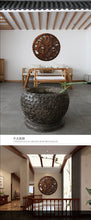 Load image into Gallery viewer, Chinese Feng Shui Good Fortune Wealth Lucky Wood Statue Hallway Wall Panel Home/Office Decor Sculpture Craft Living Room TV Cabinet Fortune Ornament Housewarming Gift