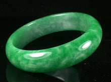 Load image into Gallery viewer, 10% OFF- 57/58/59mm Certified Jadeite Emerald A Jade HandCarved Lucky Bracelet Bangle GX874