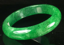 Load image into Gallery viewer, 10% OFF- 56/57/58mm Certified Jadeite Emerald A Jade HandCarved Lucky Bracelet Bangle GX875