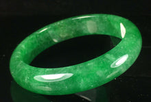 Load image into Gallery viewer, 10% OFF- 56/57/58mm Certified Jadeite Emerald A Jade HandCarved Lucky Bracelet Bangle GX875