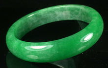 Load image into Gallery viewer, 10% OFF- 58/59/60mm Certified Jadeite Emerald A Jade HandCarved Lucky Bracelet Bangle GX876