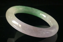 Load image into Gallery viewer, 10% OFF- 56/57/58mm Certified Natural 3 Color Jadeite Emerald A*Jade HandCarved Lucky Round Bracelet Bangle GX808