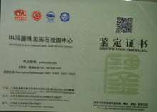 Load image into Gallery viewer, Certified Natural Jadeite Emerald A*Jade HandCarved Ox Cow Pendant C6484 with Gift Box