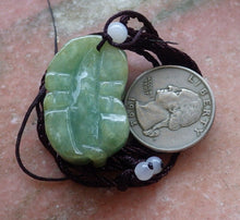 Load image into Gallery viewer, Certified Natural Jadeite Emerald A*Jade HandCarved Ox Cow Pendant 风水牛 HL8027 with Gift Box
