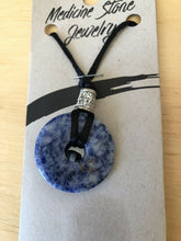 Load image into Gallery viewer, 10% OFF- Certified Natural Canada Storrs Medicine Blue Jade Stone Jewelry Sodalite Pendant-Neclace