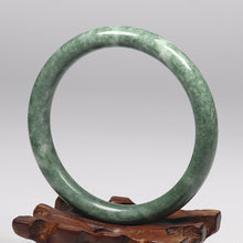 Load image into Gallery viewer, 10% OFF- 62/63/64mm Certified Natural Emerald Guizhou Jade A HandCarved Lucky Round Bracelet Bangle K4845