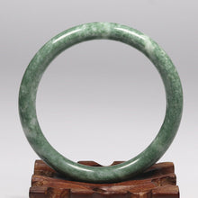 Load image into Gallery viewer, 10% OFF- 62/63/64mm Certified Natural Emerald Guizhou Jade A HandCarved Lucky Round Bracelet Bangle K4845