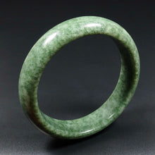 Load image into Gallery viewer, 57-59mm Certified Natural Jadeite Emerald A Jade HandCarved Bracelet Bangle JK3354 with Gift Box