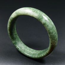 Load image into Gallery viewer, 57-59mm Certified Natural Jadeite Emerald A Jade HandCarved Bracelet Bangle JK3354 with Gift Box