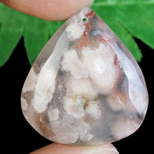 Load image into Gallery viewer, 10% OFF- Certified Natural Sakura Emerald Jade HandCarved Waterdrop Pendant