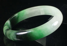 Load image into Gallery viewer, 10% OFF- 56/57/58mm Certified Natural Lavender Jadeite Emerald A*Jade HandCarved Lucky Jade Bangle A141