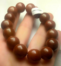 Load image into Gallery viewer, 55-63mm Certified Natural Red Orange Yellow Jadeite Emerald A Jade Carved 12mm Beads Stretchy-Bracelet A6431 with Gift Box