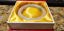 Load image into Gallery viewer, 55/56/57mm Certified Natural 3 Color Jadeite Emerald A*Jade Handcarved Bangle GX202