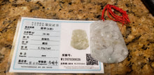Load image into Gallery viewer, 10% OFF- Certified Natural Jadeite Emerald A*Jade HandCarved Lucky Dragon Pendant W0026