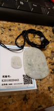 Load image into Gallery viewer, 10% OFF- Certified Natural Jadeite Emerald A*Jade HandCarved Lucky Dragon Pendant W0443