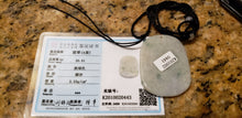 Load image into Gallery viewer, 10% OFF- Certified Natural Jadeite Emerald A*Jade HandCarved Lucky Dragon Pendant W0443