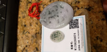 Load image into Gallery viewer, 10% OFF- Certified Natural Jadeite Emerald A*Jade HandCarved Lucky Bird Flower Pendant W0074