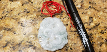 Load image into Gallery viewer, 10% OFF- Certified Natural Jadeite Emerald A*Jade HandCarved Lucky Dragon Pendant W0194