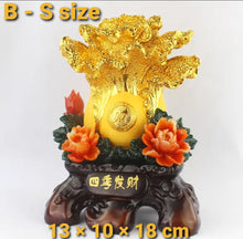 Load image into Gallery viewer, Chinese Feng Shui Lucky Wealth Cabbage Statue Home/Office Decor Sculpture Craft Living Room TV Cabinet Fortune Ornament Housewarming Gift