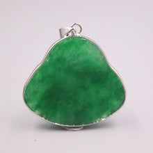 Load image into Gallery viewer, 10% OFF- Certified Natural Jadeite Emerald A*Jade HandCarved Happy Buddha Pendant